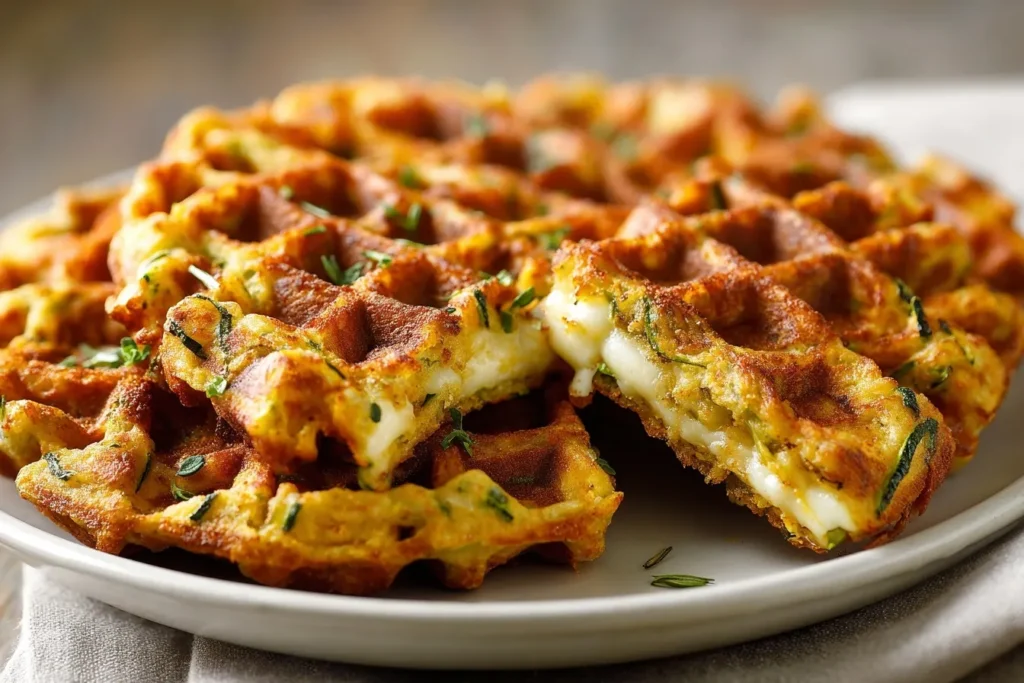 Keto Waffeln herzhaft