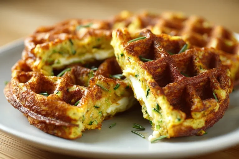 Keto Waffeln herzhaft