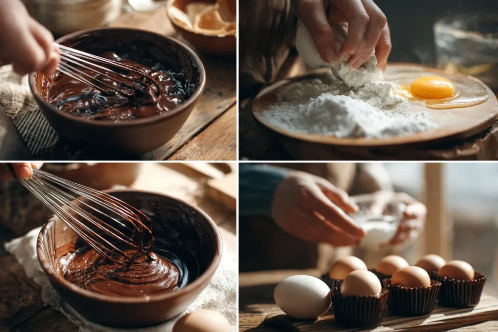 Dieser Schokoladen Lava Kuchen ist die perfekte Verschmelzung aus knuspriger Kruste und flüssigem Schokoladenkern. Ein schnelles, einfaches Rezept für Naschkatzen, das in nur 30 Minuten zauberhaftes Dessertglück verspricht.